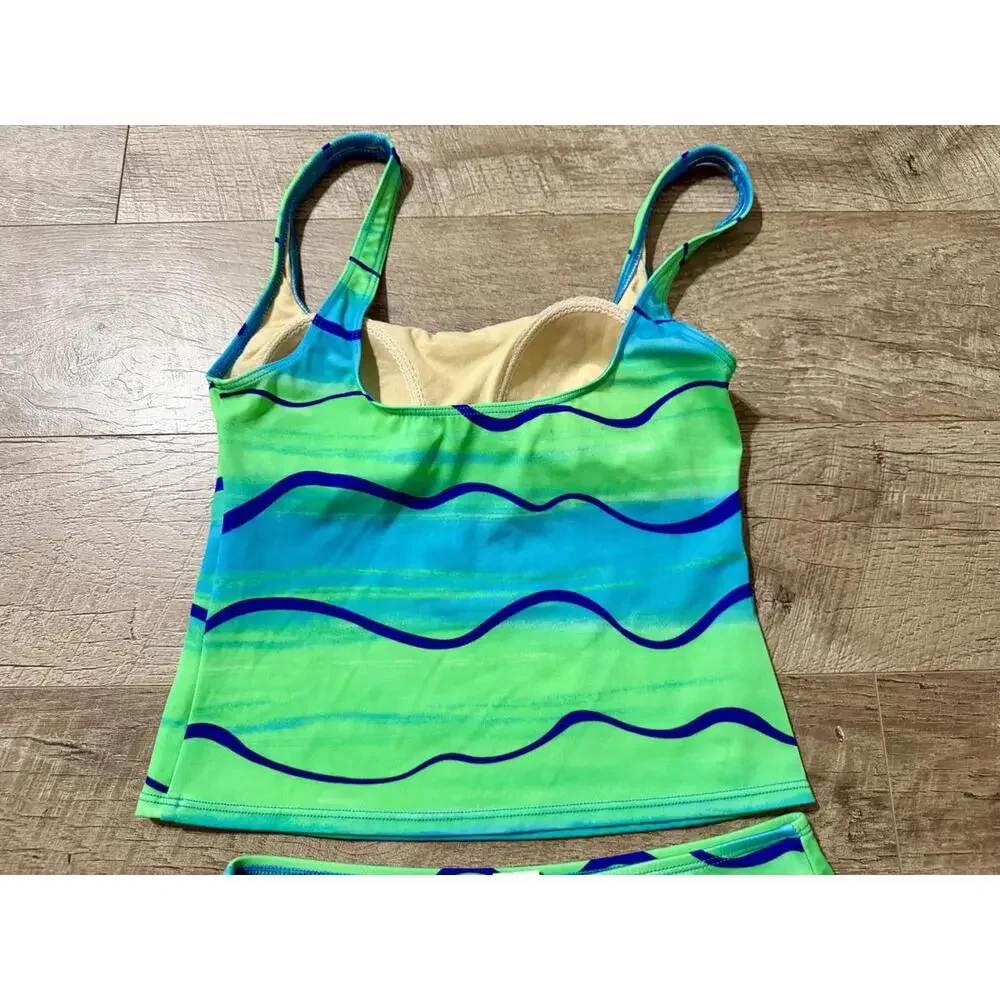 Boston Proper Two-Piece Tankini‎ Swimsuit, Size 12